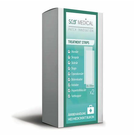 ScarMEDICAL 2 st Remsor - Jmnar ut huden och Bleker rr